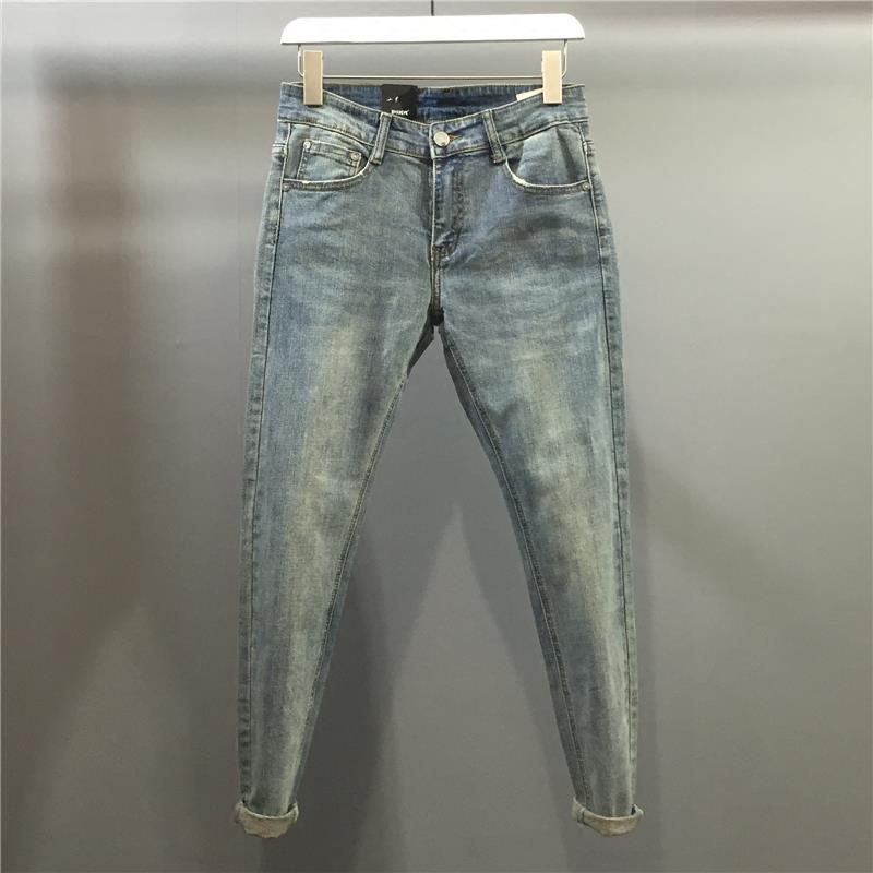 Quần Jeans Dài Phong Cách Retro Mới Dành Cho Nam Giới 2021
