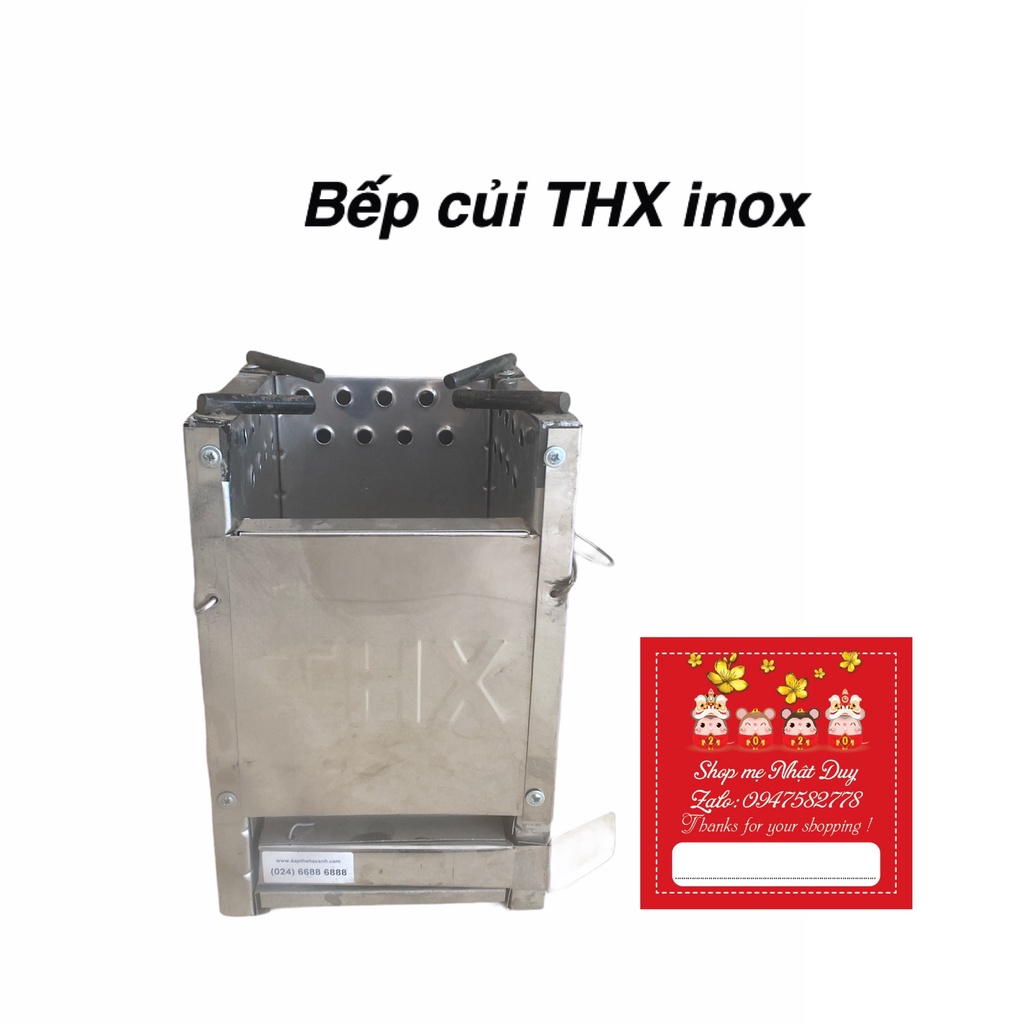 BẾP CỦI KHÔNG KHÓI INOX THX