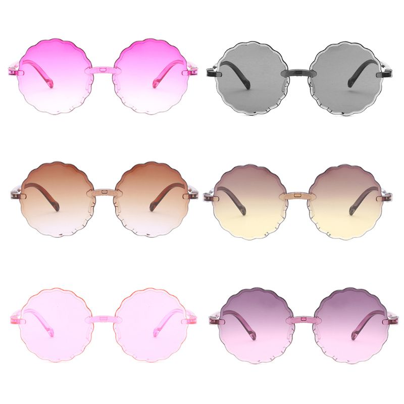 Kính Chống Nắng Phân Cực Họa Tiết Hoa Dễ Thương An Toàn Cho Bé