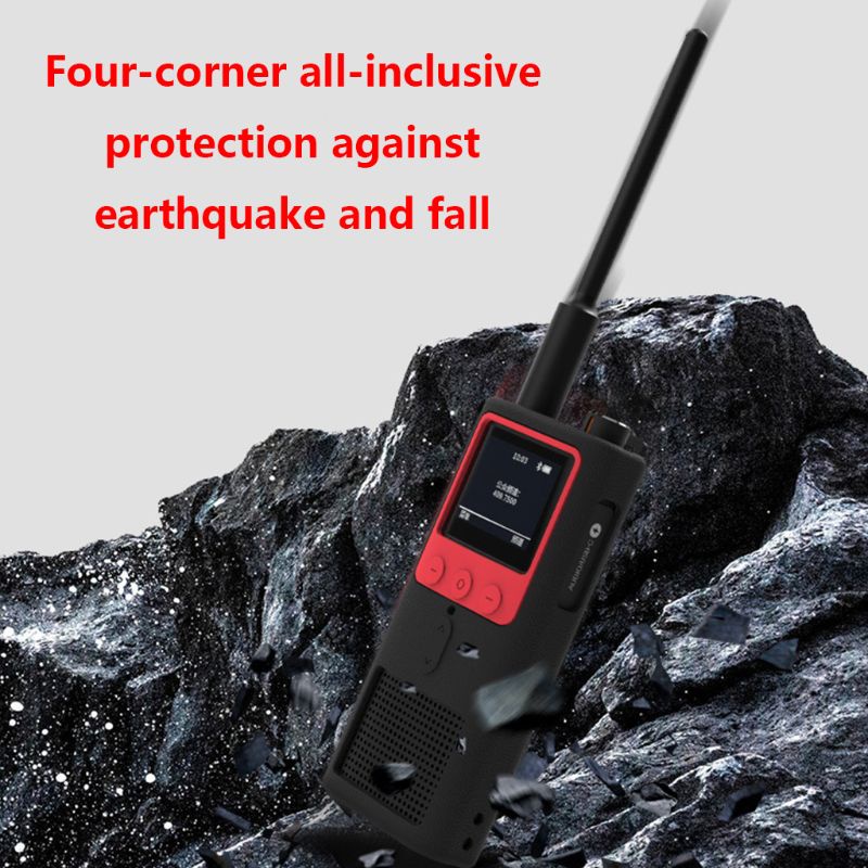 Vỏ silicon mềm bảo vệ chống trượt cho bộ đàm Xiaomi Mijia Smart Walkie Talkie 2