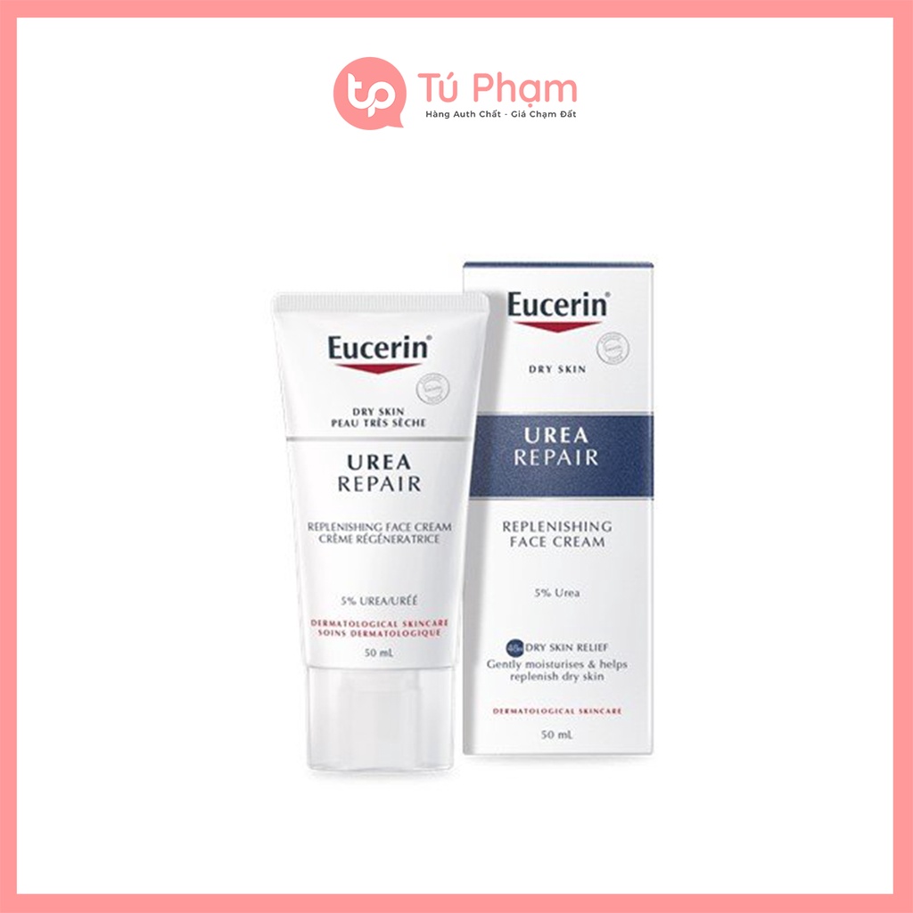 Kem Dưỡng Eucerin Urea Repair Replenishing Face Cream 5% Urea 50ml