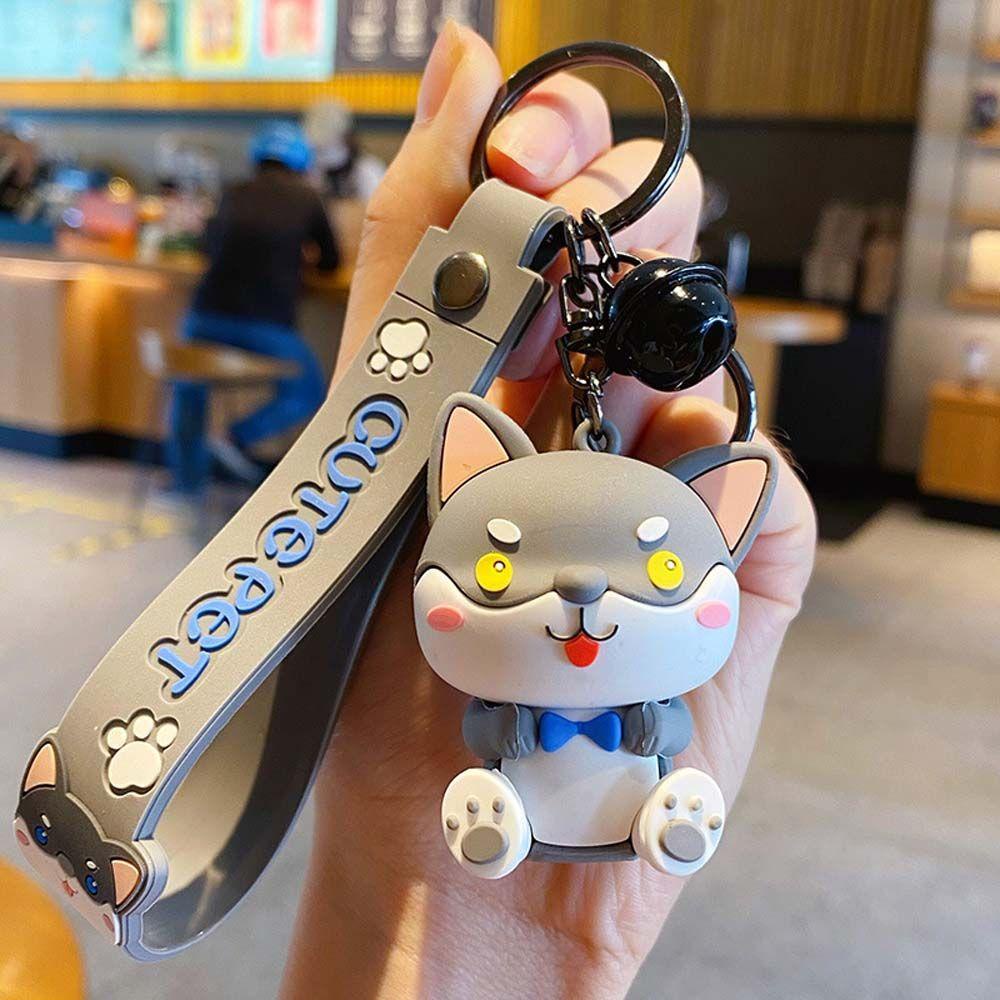 Móc Khóa Hình Chú Chó Shiba Inu Dễ Thương