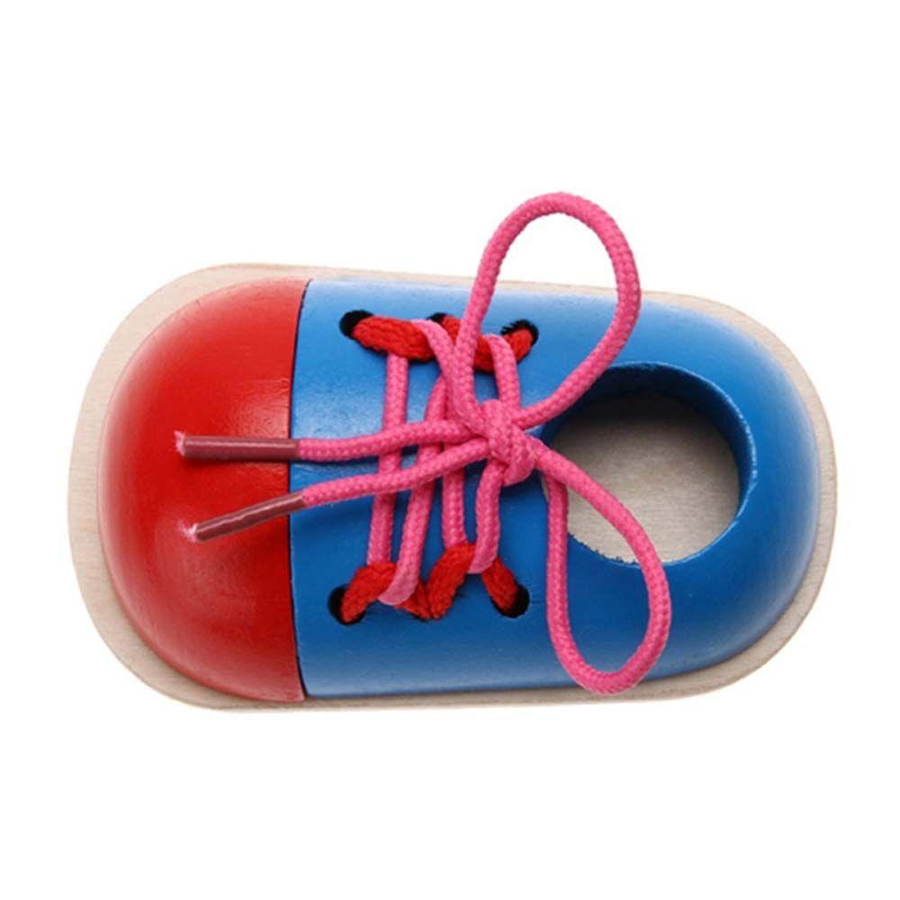 Nickolas Đồ Chơi Bảng Luyện Tập Thắt Dây Giày Theo Phương Pháp Montessori Thông Dụng Cho Trẻ Em