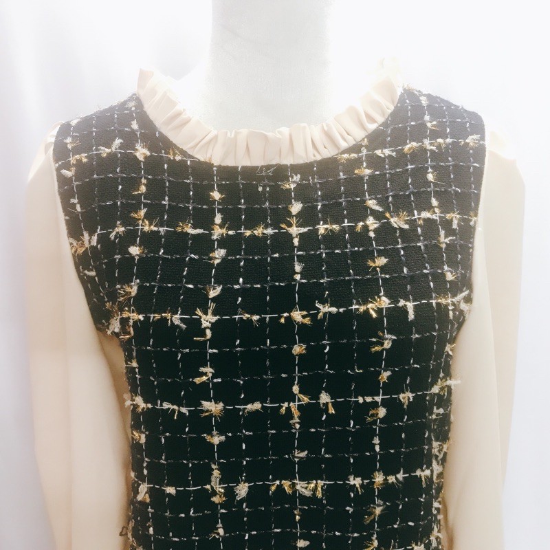 [Mã WARUN27 giảm 12k đơn 99k] Đầm dạ - Đầm suông - tay phồng tiể | BigBuy360 - bigbuy360.vn