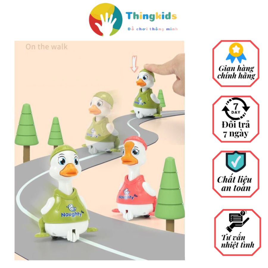 Đồ chơi vịt chạy bánh đà cute - Thingkids