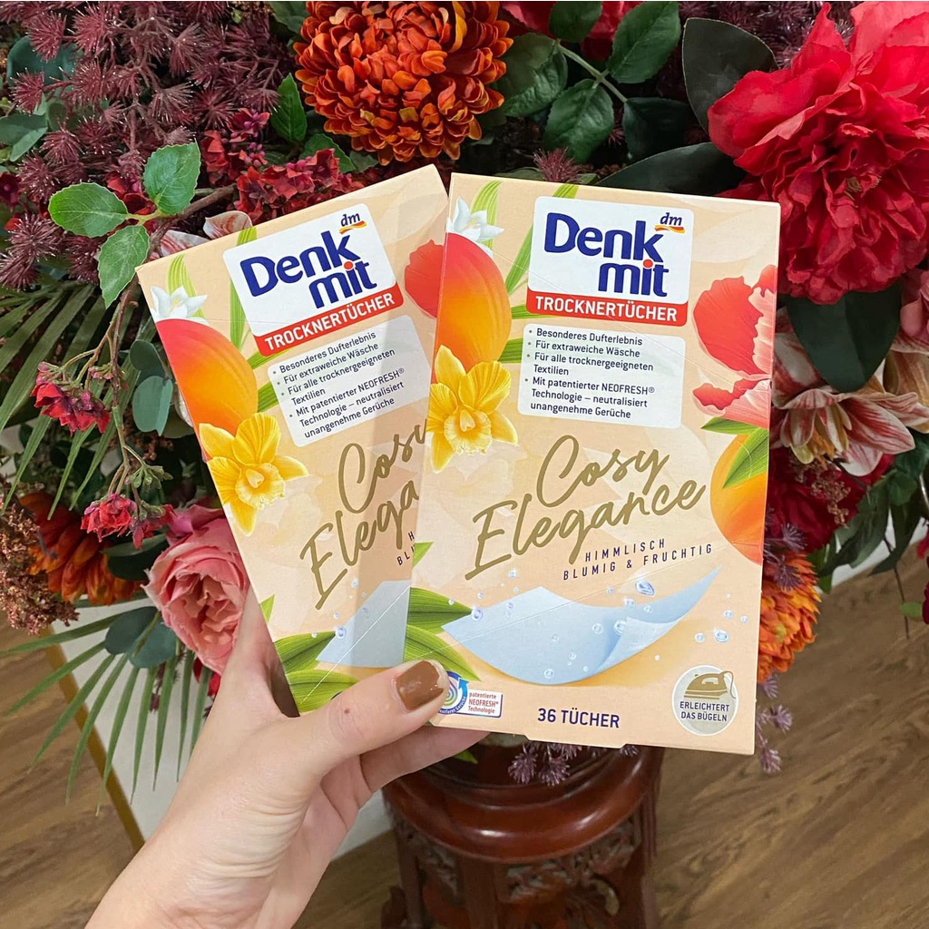 Giấy thơm Denkmit Trocknertücher