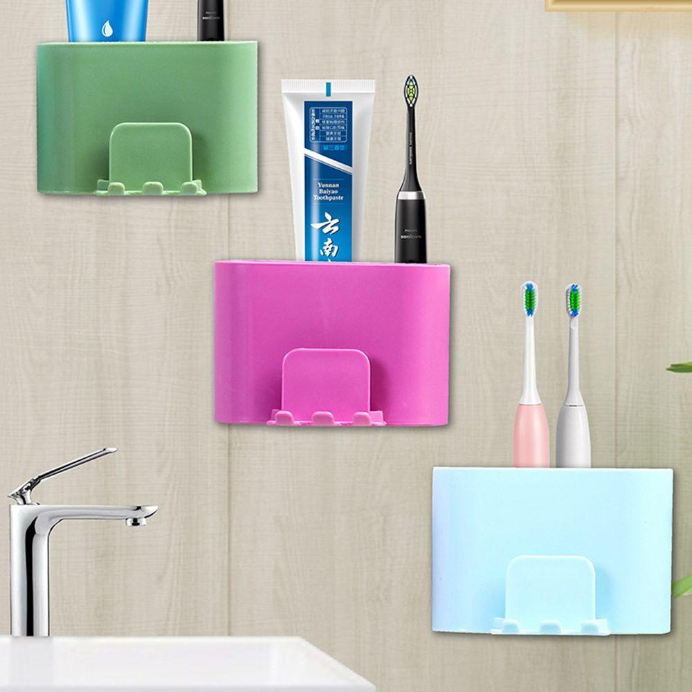 Giá Đỡ Bàn Chải Đánh Răng Gắn Tường Không Cần Đục Lỗ Tiện Dụng