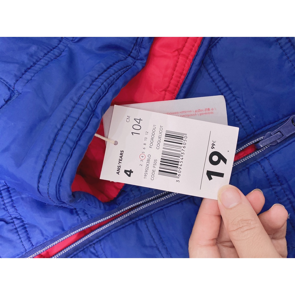 Gile phao 2 mặt Du Paril xuất Pháp dư xịn tqxk.