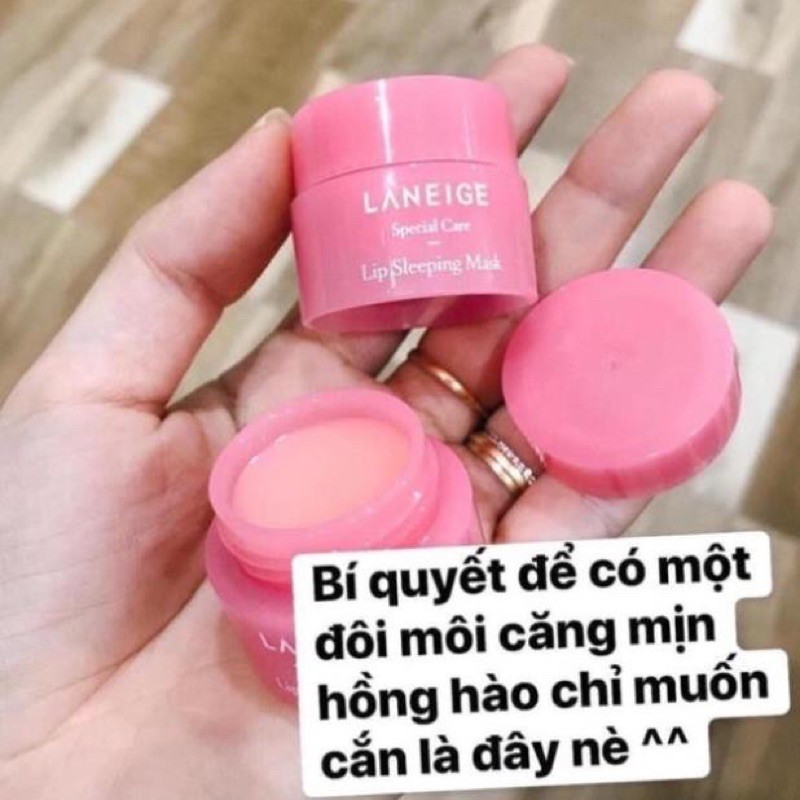 Dưỡng môi, ủ môi LANEIGE Hàn Quốc giúp căng bóng hồng hào size mini | BigBuy360 - bigbuy360.vn