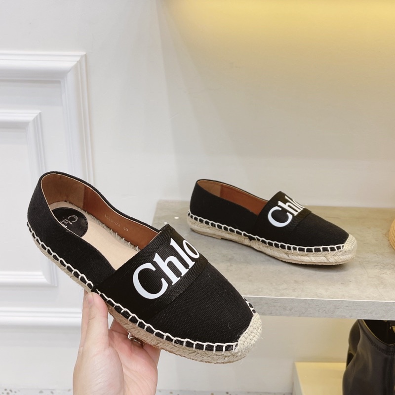 Giày slip on chloe đế cói fullbox hàng quảng châu cao cấp