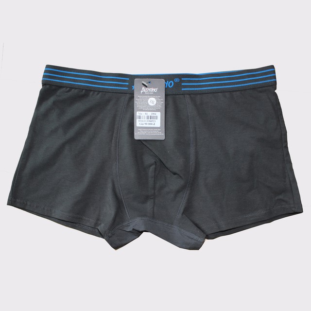 Quần Lót Nam Boxer Chun bản lớn 4cm.Chất liệu cotton , Co Giãn Thoải Mái Cả ngày Blentino D04