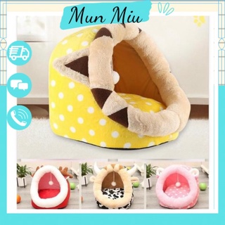 Ổ nằm ngủ cho chó mèo cực dễ thương