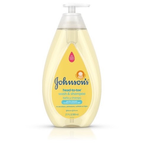 Sữa Tắm Gội Toàn Thân Trẻ Em Johnson's 500ml Mẫu Mới, Hàng Chính Hãng Công Ty