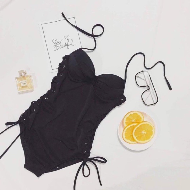 Bikini đồ bơi nữ đi biển 1 mảnh cột dây sườn gợi cảm BIKINI SUNSHINE MS-21