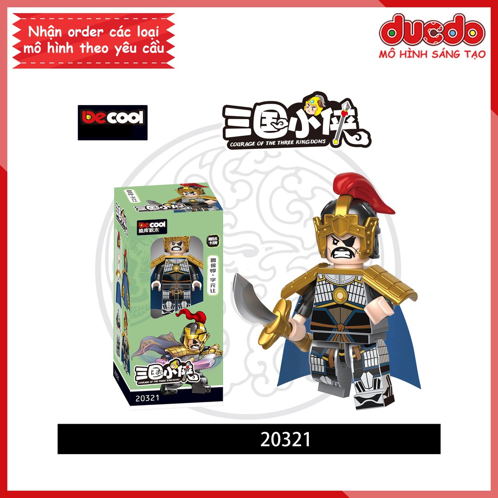 [Có sẵn] Decool 2030D Minifigures các nhân vật tướng TAM QUỐC tuyệt đẹp - Đồ chơi Lắp ghép Xếp hình Mô hình Mini