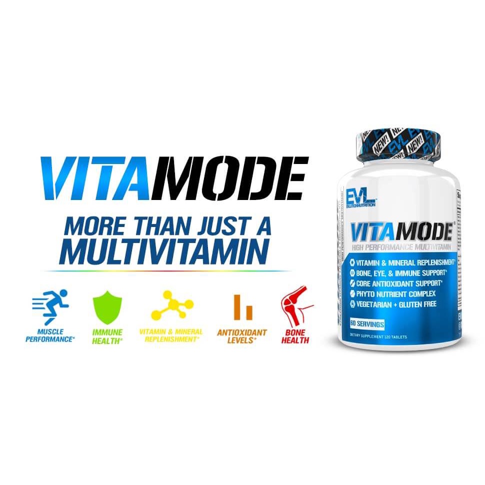 EVL Vitamode Bổ Sung Vitamin Tổng Hợp Hàm Lượng Cao Vitamode Cung Cấp Đầy Đủ Dinh Dưỡng Và Khoáng Chất 120 Viên