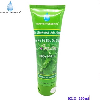 Gel Kỳ Tế Bào Chết Body Trà Xanh Nhật Việt 250ml