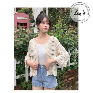 ÁO KHOÁC NHẸ REN VUÔNG