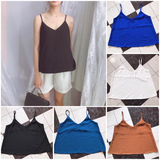 ÁO HAI DÂY CỔ TIM BIGSIZE ( nhiều màu )