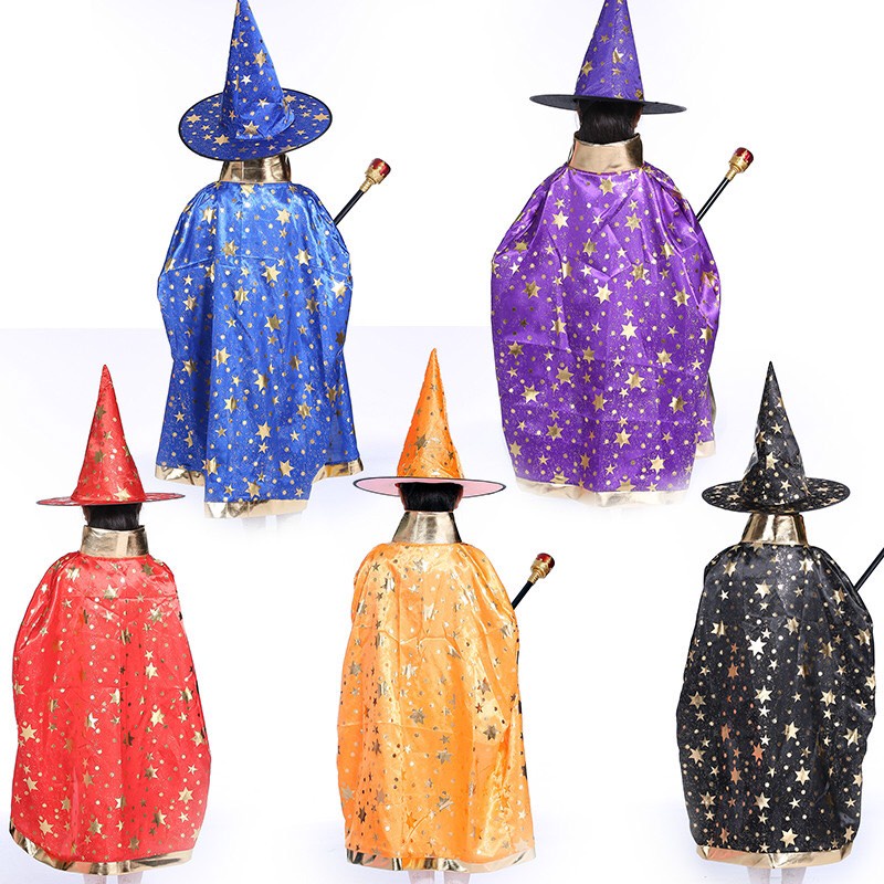 Bộ Áo Mũ Hóa Trang VPPT&amp;T Phù Thủy Halloween PH9023