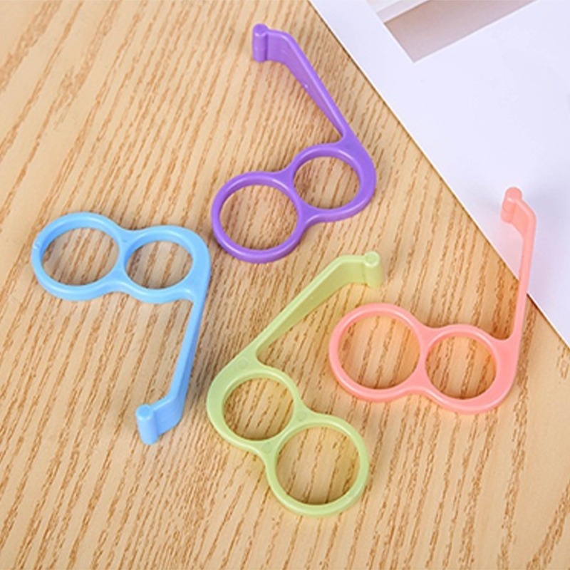 Giá Đỡ Điện Thoại / Máy Tính Bảng Bằng Nhựa Dạng Nhẫn Đeo Ngón Tay Thông Dụng