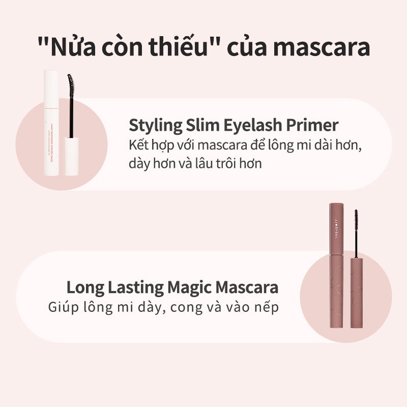 Mascara Judydoll chống thấm nước lâu trôi tự nhiên 5g