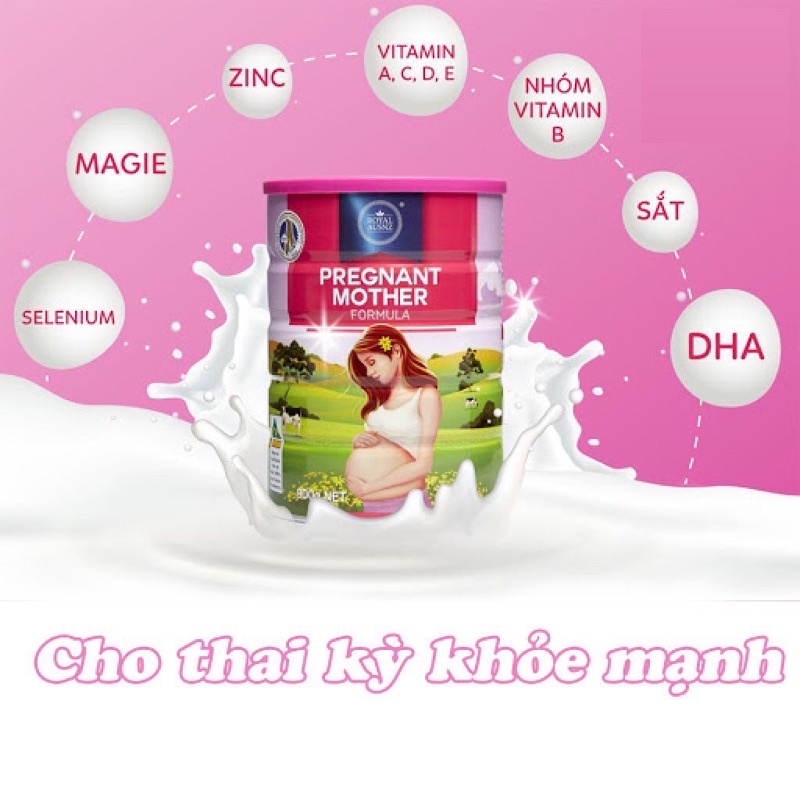 Sữa Bột Hoàng Gia Pregnant Mother Formula Dành Cho Phụ Nữ Mang Thai Royal AUSNZ 900g