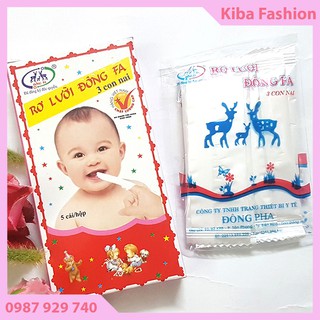 Rơ lưỡi cho bé sơ sinh- dụng cụ vệ sinh răng miệng cho bé