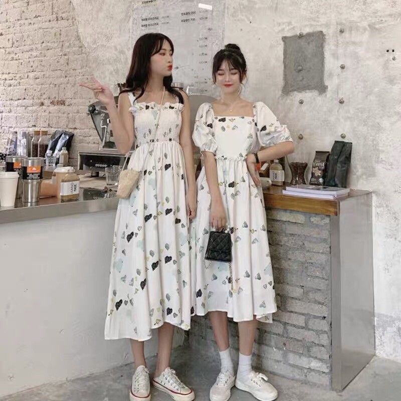 Set váy nữ cho đôi bạn thân