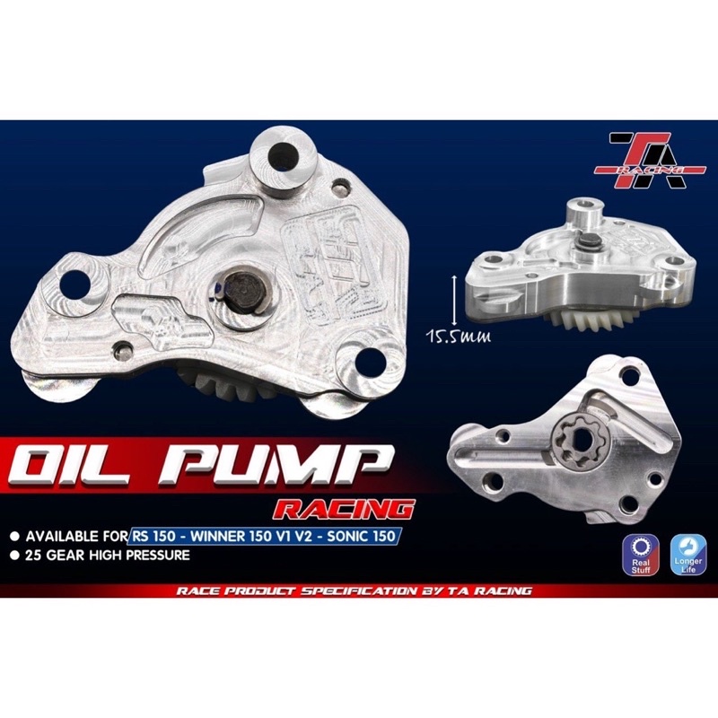 Bơm nhớt độ TA RACING CNC cho WINNER / SONIC / EX150
