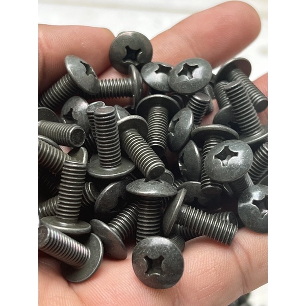 Ốc dù 6ly xi xanh zin tồn