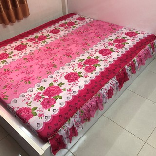 Drap nệm 1m2x2m THUN LẠNH có rèm phủ