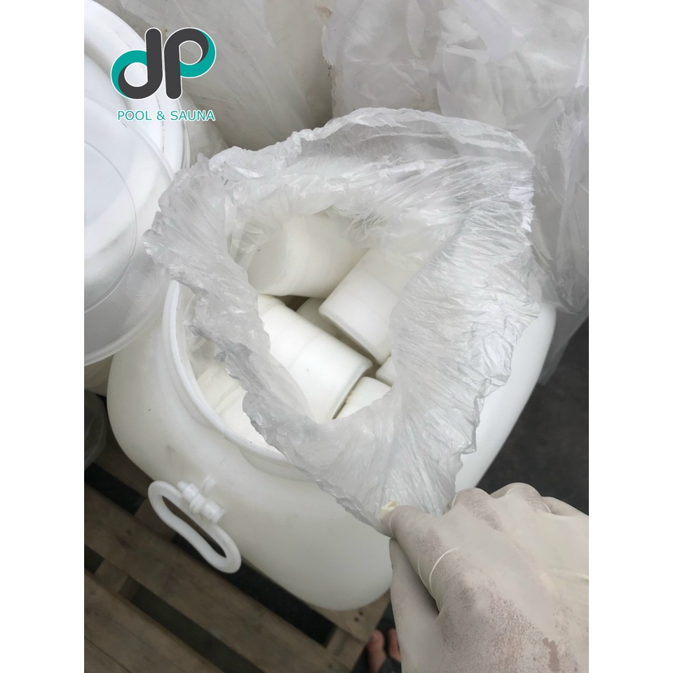 1KG TCCA 90 VIÊN NÉN 200G -  Clo viên dạng nén xử lý nước hồ bơi, Khử trùng sát khuẩn