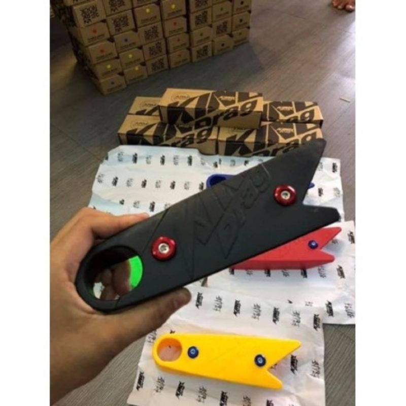 Cao su gấp đỡ sên King Drag gắn tất cả xe máy Loại Xéo