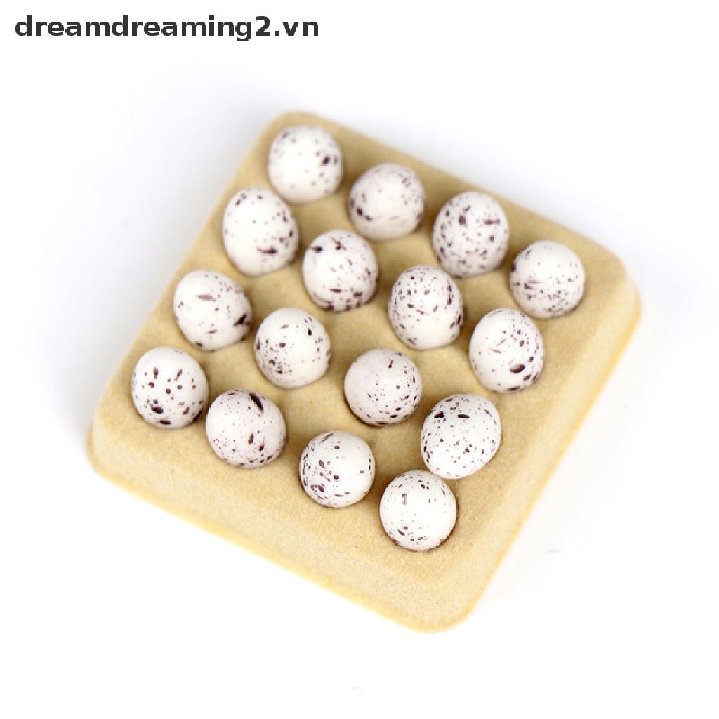 Set 16 Quả Trứng Đồ Chơi mini Tỉ Lệ 1: 12 Cho Bé