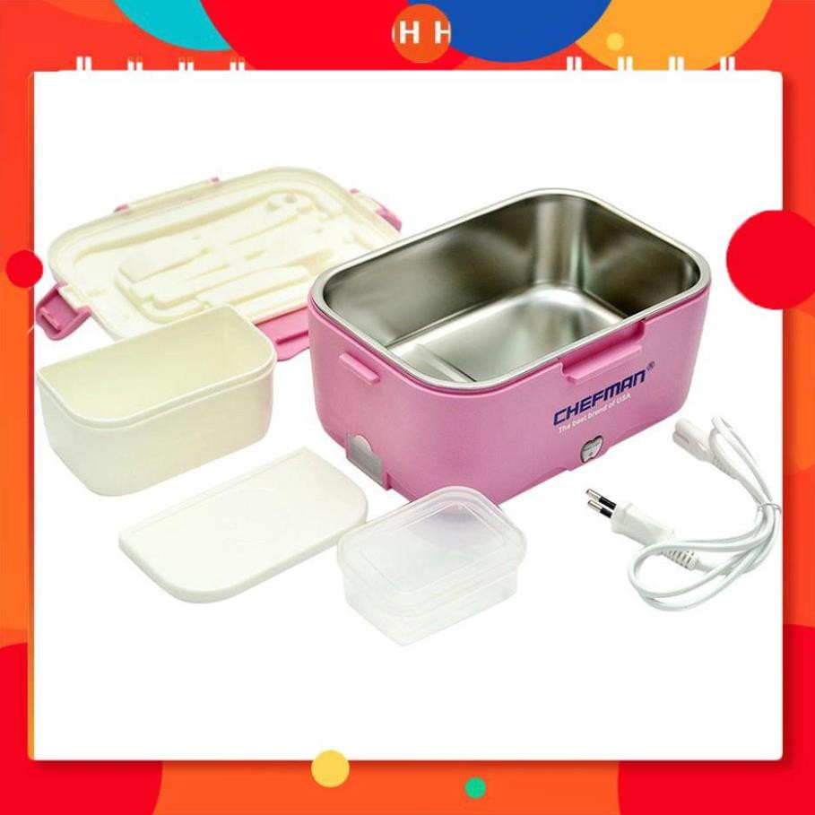 [FreeShip] Hộp Cơm Hâm Nóng Ruột INOX Chefman - Hàng chính hãng - Bảo hành 12 tháng 24h