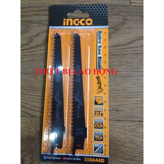Bộ lưỡi cưa kiếm ingco ssb644d.0