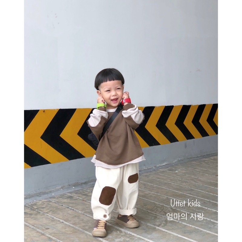 ÁO SWEATER CHO BÉ GÁI VÀ BÉ TRAI PHONG CÁCH HÀN QUỐC 1568 FORM CHUẨN SIZE
