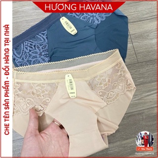 Set 5 Quần lót nữ su không viền cạp lưới - freesize - quần chip nữ havana giá siêu rẻ FLQ74