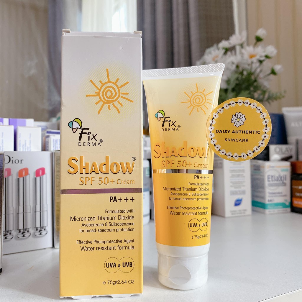 (CHÍNH HÃNG) KEM CHỐNG NẮNG SPF 50+ FIXDERMA SHADOW SPF 50+ CREAM