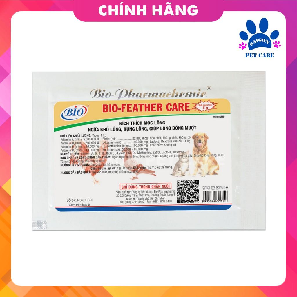 Bột Bio Feather Care kích thích mọc lông, ngừa khô lông, rụng lông, giúp lông bóng mượt