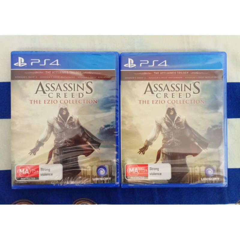 [Hệ Úc - AUS - Nguyên Seal] Đĩa game PS4 Assassin's Creed: The Ezio Collection