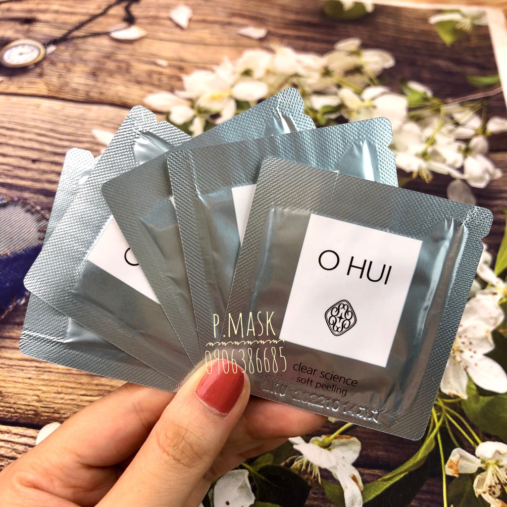 10 Gói Sample Tẩy Tế Bào Chết Ohui - Ohui Clear Science Soft Pelling 1ml/gói