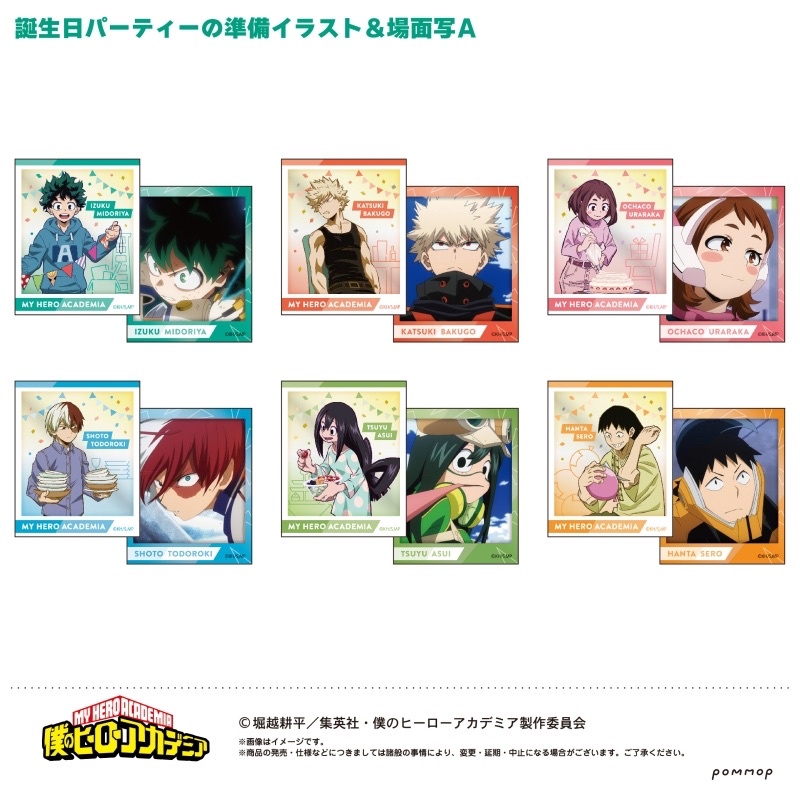 Hình dán - metal sticker MHA