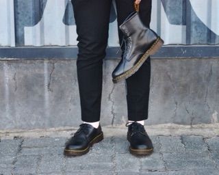 GIÀY DR MARTENS 1461 DA BÒ THẬT