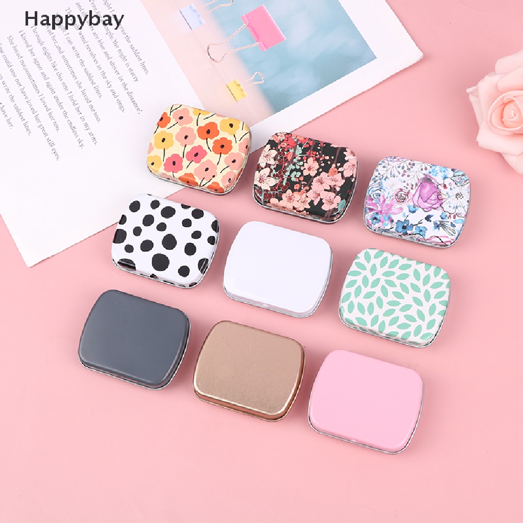 Hộp Đựng Thuốc Nắp Lật Bằng Thiếc Rỗng Cỡ Nhỏ Dùng Đựng Kẹo Chìa Khóa Đang Giảm Giá