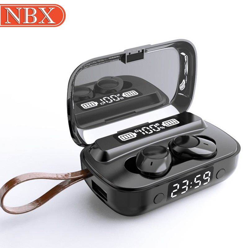 NBX A13 Bluetooth 5.1 headset has a 3500mah capacity percentage display battery