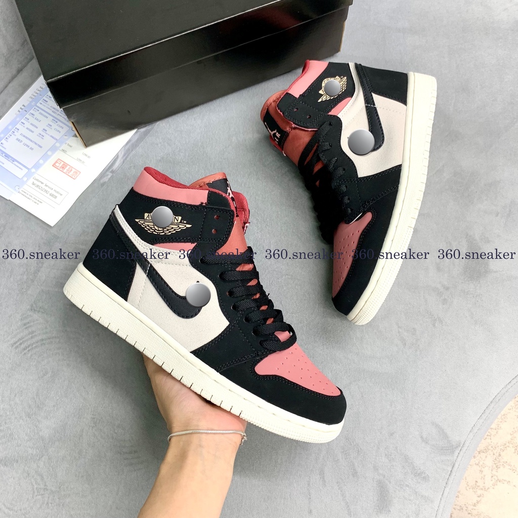 GIÀY THỂ THAO ĐEN MẬN CỔ CAO ⚡CHUẨN 1:1⚡,GIÀY SNEAKER NAM NỮ