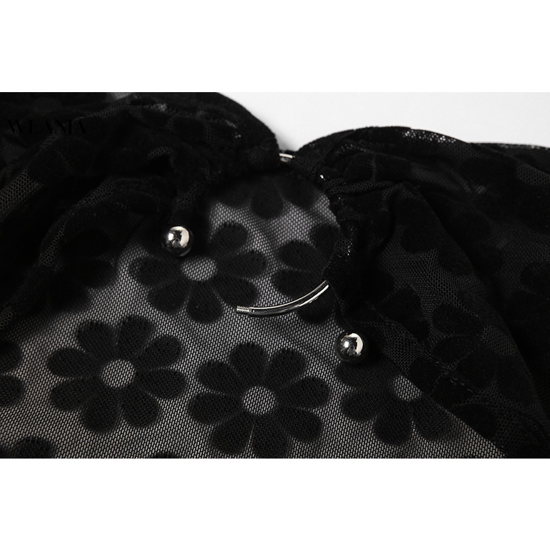 Đầm maxi WEANIA họa tiết da báo quyến rũ