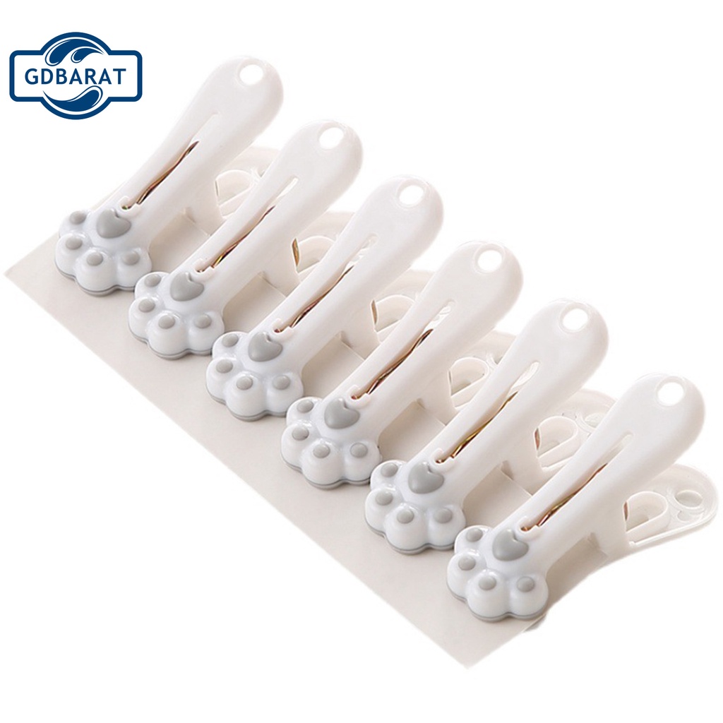 Kẹp quần áo bằng nhựa thiết kế dễ thương tiện dụng cho gia đình